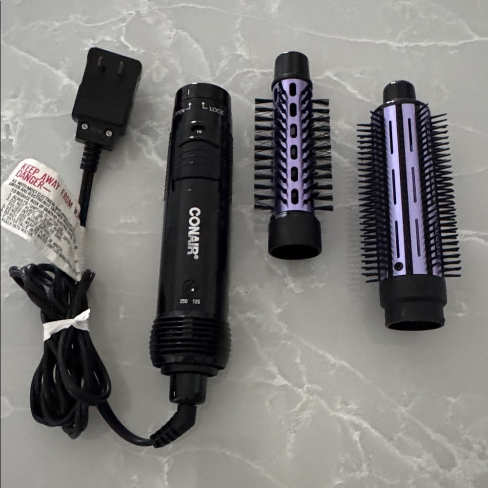 NWOT Conair Hair Dryer/Curling Brush Set